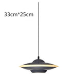 Led Volante Soucoupe Colorée Gris - A Luminaire Chambre