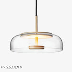 Luminaire Led En Verre Finition Luxueuse Transparent Chambre