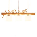 Lustre Bois Massif Rudy