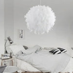 Lustre Chambre Plume Fille
