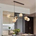 Lustre Déco Scandinave Cruz Cognac / Noir