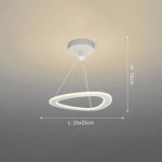Lustre Led Design Formes Originales Blanc - D / Chaude Luminaire Chambre