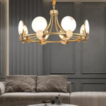 Lustre Led Zélie Marbré Circulaire Luminaire Chambre