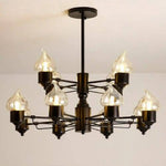 Lustre Moderne À Bougies Design 12 Lampes Luminaire Chambre