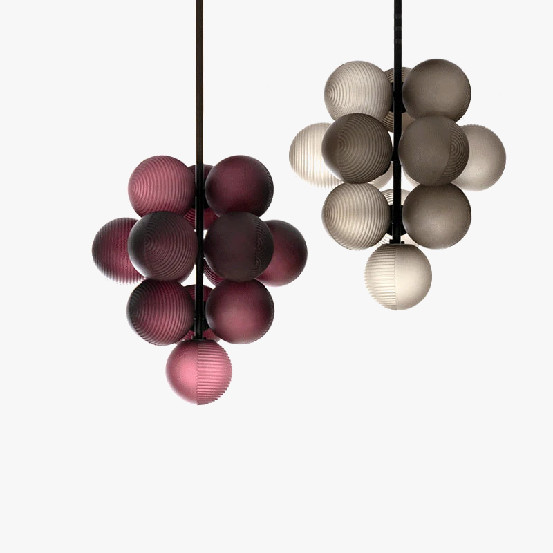 moonriver creative modern grape glass ball chandelier