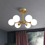 Lustre Scandinave Doré Salon Salle À Manger Et Chambre