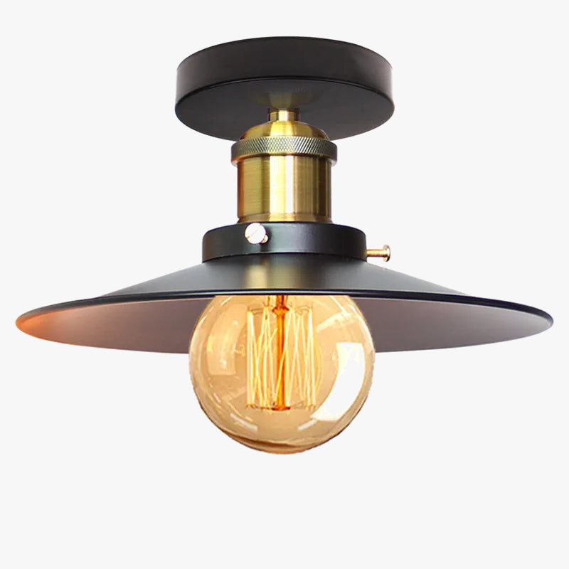 Plafonnier industriel vintage élégant