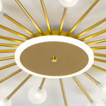 Plafonnier Led Feu D’artifice | Plafonnier Salon Moderne Circulaire