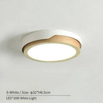 Plafonnier Nordic Led En Bois Et Métal Luminaire Chambre
