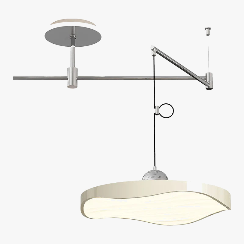 Lustre réglable salle à manger moderne LED éclairage bureau étude chambre