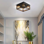 Plafonnier Salon Bois