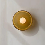 Plafonnier Vintage en Verre