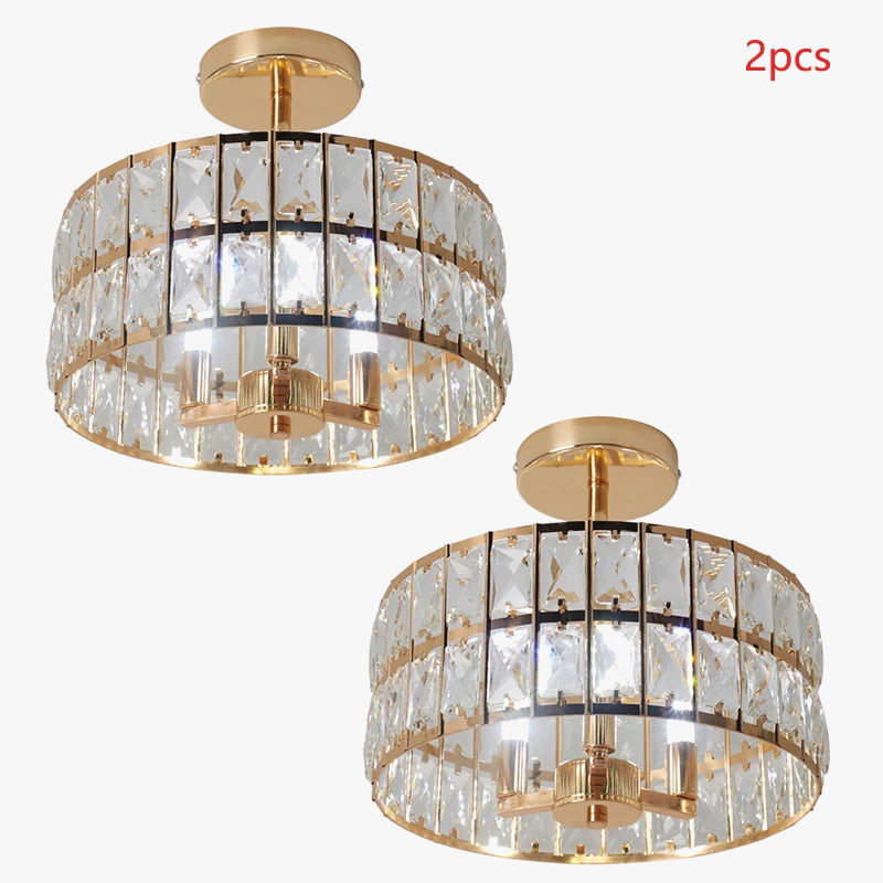 Plafonniers nordiques pour chambre Lustre couloir vestiaire plafonnier Luminaire Lampa Sufitowa abat-jour suspendu décor à la maison