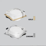 Spot Led Design Carré Chromé Luminaire Chambre
