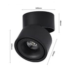 Spots Led Ronds Orientables Design Luminaire Chambre