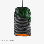 Suspension Ciment Led Avec Grenouille Luminaire Chambre