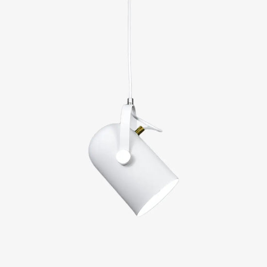Suspension En Aluminium Colorée Blanc Luminaire Chambre