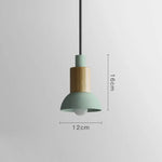 Suspension En Bois Et Métal Window A - Vert Luminaire Chambre