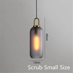 Suspension En Verre Formes Loft D - Fumé Luminaire Chambre