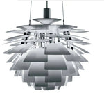 Suspension Fleur Aluminium Nordique Luminaire Chambre