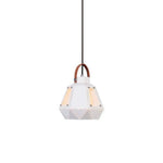 Suspension Géométrique Métal Fumé Led L Luminaire Chambre