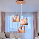 Suspension Industrielle Cuisine Ampoule 4 Lustre & Plafonnier