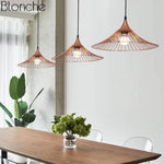 Suspension Led Chapeau Coloré Luminaire Chambre