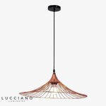 Suspension Led Chapeau Coloré Luminaire Chambre