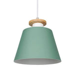 Suspension Led Conique Multicolore Restaurant Vert Luminaire Chambre