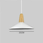 Suspension Led Conique Multiforme Colorée B / Blanc Luminaire Chambre