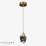 Suspension Led Cristal Moderne Tyana Luminaire Chambre