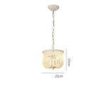 Suspension Led Dorée Verre Cristal 22 X 19Cm Luminaire Chambre