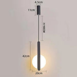 Suspension Led En Aluminium Design Circulaire B - Noir / Froide Luminaire Chambre