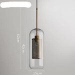 Suspension Led Industrielle Avec Verre Loft G Luminaire Chambre