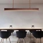 Suspension Led Moderne Bois Imitation Luminaire Chambre