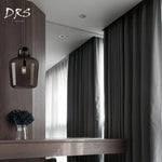 Suspension Led Moderne En Verre Fumé Luminaire Chambre