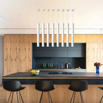 Suspension Led Tube Cylindre Luminaire Chambre