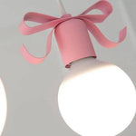 Suspension Métal Noeud Design Luminaire Chambre