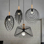Suspensions Cages En Métal Antique Variées Luminaire Chambre