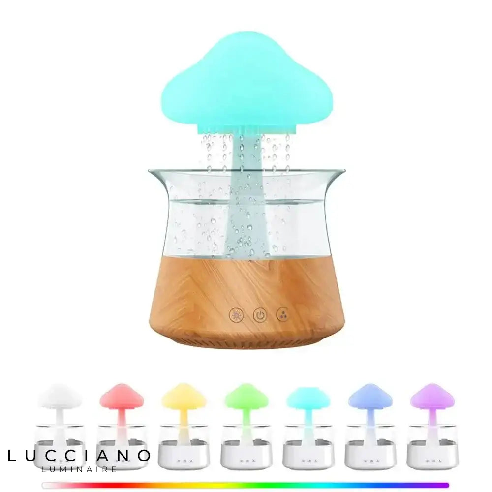 Veilleuse à LED et humidificateur d’air en forme de champignon