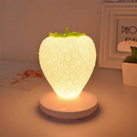 Veilleuse en forme de fraise
