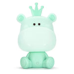 Veilleuse hippopotame tactile USB
