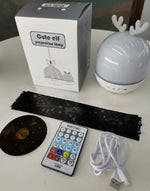 Veilleuse musicale pour enfant cerf projecteur et bluetooth