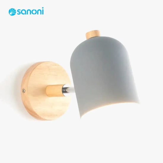 Voici La Transformation Du Titre: Applique Murale Nordique Bois Chic Lumineux Minimaliste Chambre