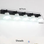 Voici La Version Modifiée: Applique Murale Rétro Élégante Lumineuse Design Moderne 5 Têtes