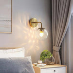 Voici Le Titre Transformé: Applique Murale À Led Avec Sphère Lumineuse Élégante Chambre