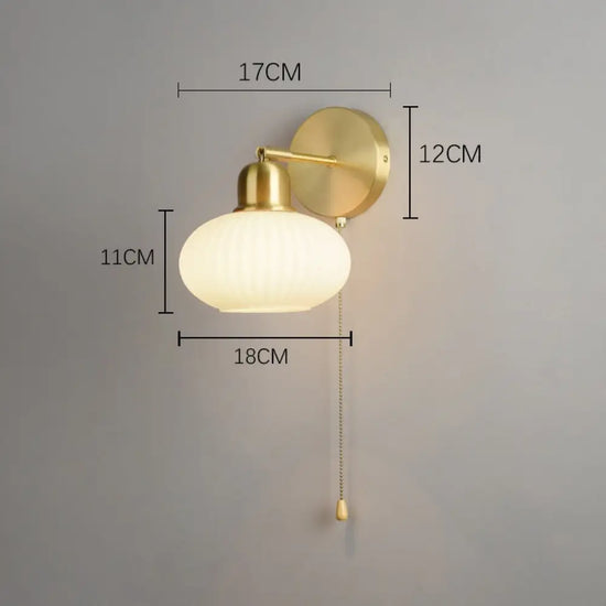 Voici Le Titre Transformé: Applique Murale Led Élégante Design Minimaliste Chambre