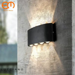 Voici Le Titre Transformé: Applique Murale Led Extérieur Moderne Design Aluminium Chambre