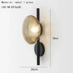 Voici Le Titre Transformé: Applique Murale Nordique Élégante Minimaliste Design B-Verre Gris 2 /